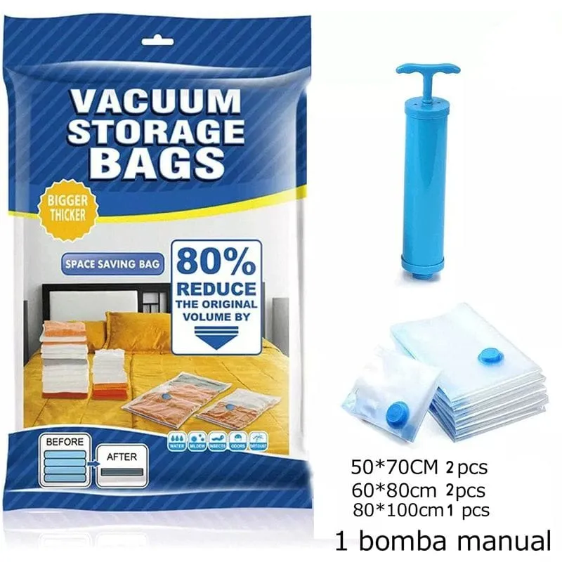 SET DE BOLSAS AL VACIO CON SUCCIONADOR