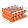 Organizador de huevos 2 niveles 32 unidades - porta huevos