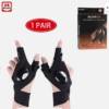 1 par de guantes linterna led