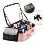 Neceser de maquillaje con espejo led